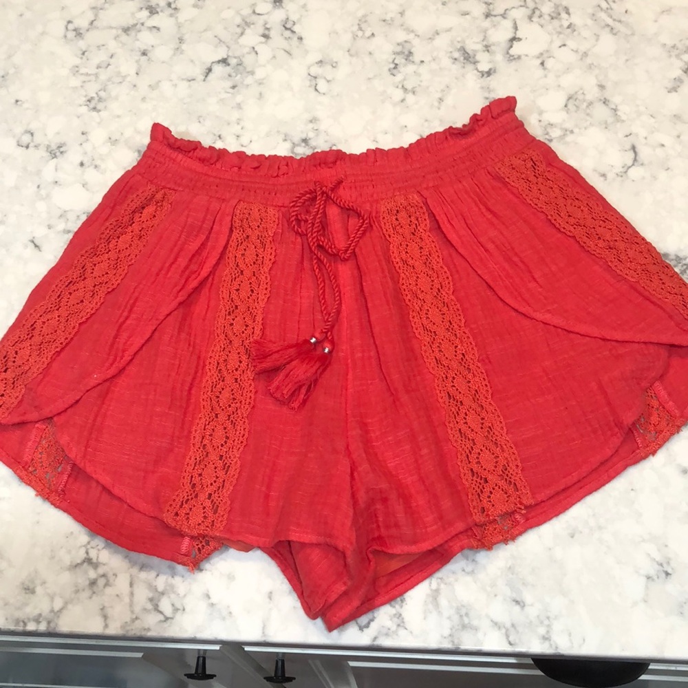 Coral AEO Soft Shorts